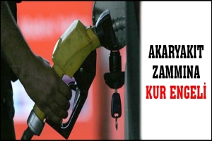 AKARYAKIT ZAMMINA KUR ENGELİ