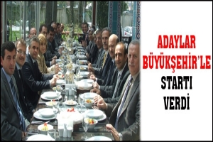 ADAYLAR B&Uuml;Y&Uuml;KŞEHİR'LE STARTI VERDİ