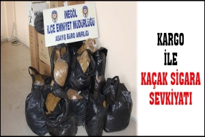 KARGO İLE KA&Ccedil;AK SİGARA SEVKİYATI