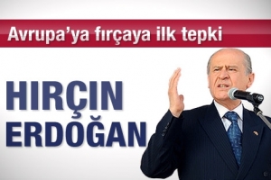 BAH&Ccedil;ELİ'DEN ERDOĞAN'A FIR&Ccedil;A ELEŞTİRİSİ