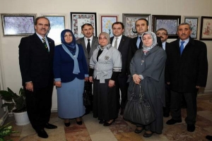 BAŞKAN ALTEPE, BAŞKANIN EŞİNİN SERGİSİNİ A&Ccedil;TI