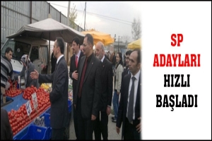 SP ADAYLARI HIZLI BAŞLADI