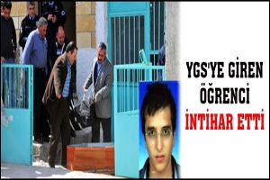 YGS'YE GİREN &Ouml;ĞRENCİ İNTİHAR ETTİ