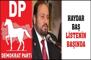 HAYDAR HOCA LİSTENİN BAŞINDA