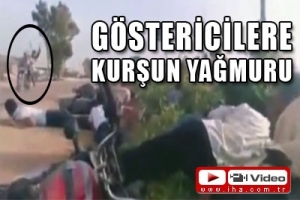 G&Ouml;STERİCİLERE KURŞUN YAĞDIRDILAR
