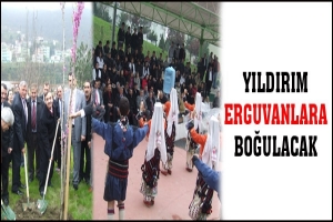 YILDIRIM ERGUVANLARA BOĞULACAK