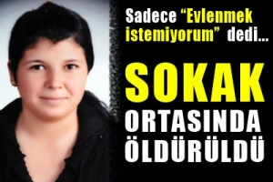 EVLENECEĞİ KADININ KAFASINA SIKTI