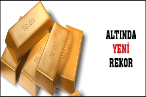 ALTINDA YENİ REKOR