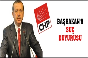 BAŞBAKAN'A SU&Ccedil; DUYURUSU