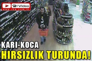 KARI-KOCA HIRSIZLIK TURUNA &Ccedil;IKTILAR