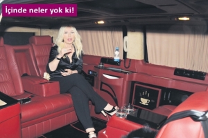 SEDA SAYAN'IN S&Uuml;PER L&Uuml;KS MİNİB&Uuml;S&Uuml;