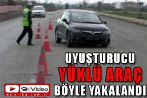 ESRAR Y&Uuml;KL&Uuml; ARA&Ccedil; YAKALANDI