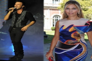 TARKAN MİNİK KALPLERLE EL ELE...