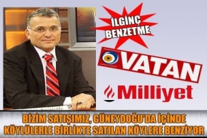 RUŞEN &Ccedil;AKIR'DAN GAZETESİNİN SATILMASINA İLGİN&Ccedil; BENZETME