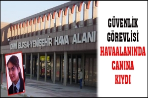 G&Uuml;VENLİK G&Ouml;REVLİSİ HAVAALANINDA CANINA KIYDI