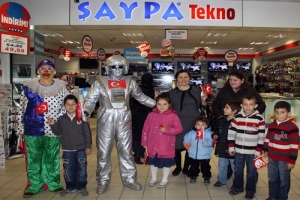 ŞAYPA 23 NİSAN'DA DA BURSALI &Ccedil;OCUKLARI UNUTMADI