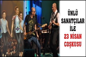 &Uuml;NL&Uuml; SANAT&Ccedil;ILAR İLE 23 NİSAN COŞKUSU