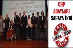 CANLI YAYIN... CHP ADAYLARI SAHAYA İNDİ