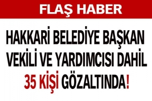 HAKKARİ BELEDİYE BAŞKAN VEKİLİ G&Ouml;ZALTINDA!