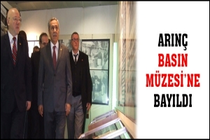 ARIN&Ccedil; BASIN M&Uuml;ZESİ'NE BAYILDI