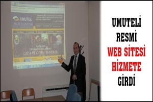 UMUTELİ RESMİ WEB SİTESİ HİZMETE GİRDİ