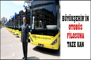 B&Uuml;Y&Uuml;KŞEHİR'İN OTOB&Uuml;S FİLOSUNA TAZE KAN