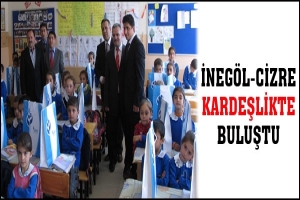 İNEG&Ouml;L-CİZRE KARDEŞLİKTE NUH NEBİ'DE BULUŞTU