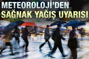SAĞANAK YAĞIŞ UYARISI