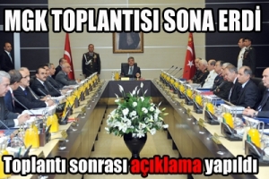 MGK'DA TER&Ouml;R MASAYA YATIRILDI