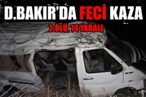 DİYARBAKIR'DA TRAFİK KAZASI
