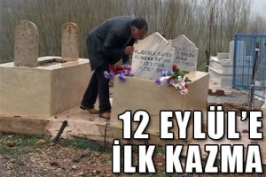 12 EYL&Uuml;L'E İLK KAZMA