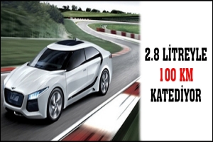 2.8 LİTREYLE 100 KM KATEDİYOR