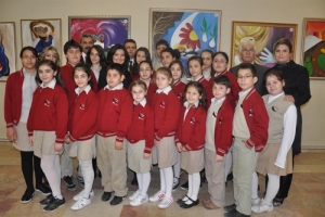 SINAV &Ouml;ĞRENCİLERİNDEN RESİM SERGİSİ