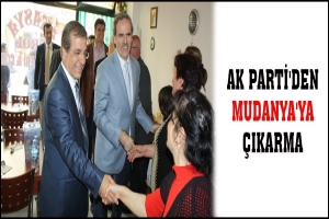 AK PARTİ'DEN MUDANYA'YA &Ccedil;IKARMA