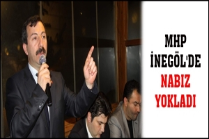 MHP İNEG&Ouml;L'DE NABIZ YOKLADI