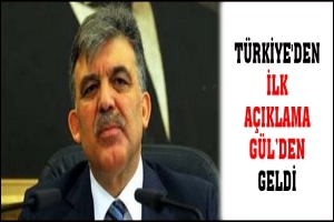 T&Uuml;RKİYE'DEN İLK A&Ccedil;IKLAMA G&Uuml;L'DEN GELDİ