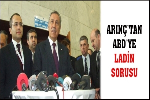 ARIN&Ccedil;: TER&Ouml;R İNSANLIK SU&Ccedil;UDUR