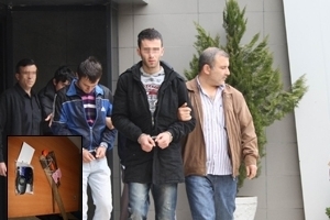 TELSİZLİ HIRSIZLAR KAMERALARA YAKALANDI
