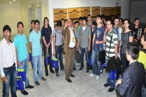 YABANCI &Ouml;ĞRENCİLER AKKM'Yİ GEZDİ