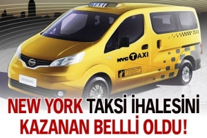 NEW YORK TAKSİ İHALESİNİN GALİBİ BELLİ OLDU