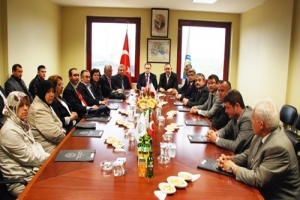 MATLI KARACABEY TİCARET BORSASINI ZİYARET ETTİ