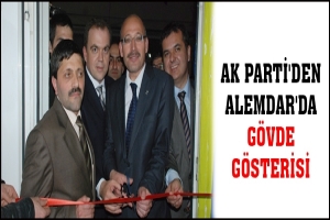 AK PARTİ'DEN ALEMDAR'DA G&Ouml;VDE G&Ouml;STERİSİ