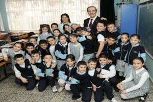ALTEPE 41 YIL &Ouml;NCE MEZUN OLDUĞU OKULDA