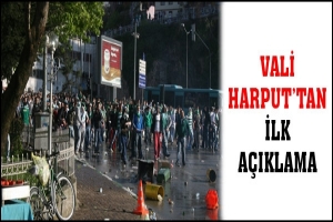VALİ HARPUT'TAN İLK A&Ccedil;IKLAMA