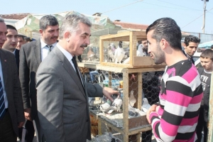 KUŞ HIRSIZLARINI MHP ADAYLARINA ŞİKAYET ETTİLER
