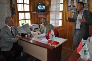 YILDIZ MUHTARLARI DİNLEDİ