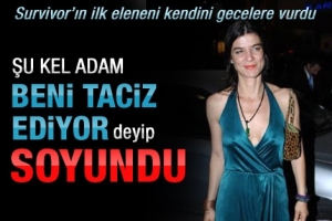 TUNUSLU: ŞU KEL ADAM BENİ TACİZ EDİYOR
