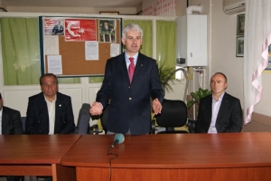 ŞAHİN'DEN AFET MAĞDURU ZEYTİNCİYE M&Uuml;JDE