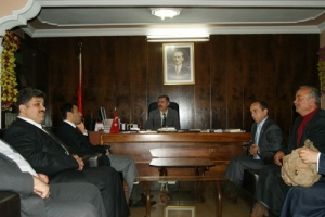 KESKİN'DEN KAYMAKAMLIĞA ZİYARET