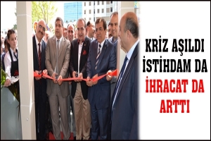 YAL&Ccedil;IN:KRİZ AŞILDI İSTİHDAM DA İHRACAT DA ARTTI